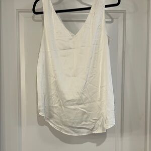 Elegant White Sleeveless Top